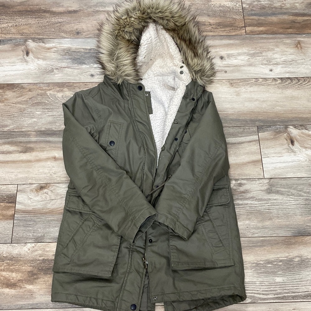 American Eagle hooded coat